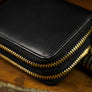 Genuine Leather Accordion Style Multifunction Bag by TCC Presents