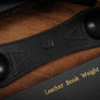 Leather Book Weight by TCC Presents
