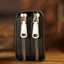 Top Leather Accordion Bag by TCC Presents
