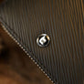 Top Leather Accordion Bag by TCC Presents
