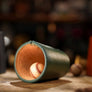 LEATHER CHOP CUP BY TCC