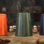 LEATHER CHOP CUP BY TCC
