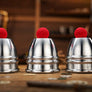 Aluminum Alloy Cups and Balls Set by TCC Magic