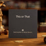 This or That by David Jonathan, Nikolas Mavresis, & TCC Magic