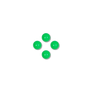 Rubber Balls (Red/Green) by TCC Presents