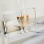 CRYSTAL PLAYING CARDS DISPLAY CASE BY TCC