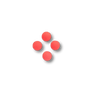 Rubber Balls (Red/Green) by TCC Presents