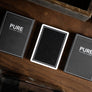 PURE BLACK PLAYING CARDS BY TCC