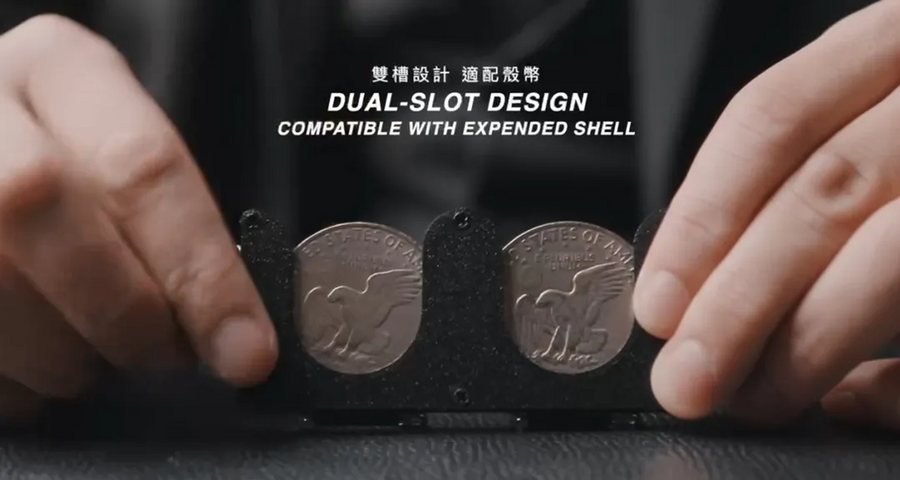 2 Coin Holder by Hau Jiun | Hypothesis Magic Presents