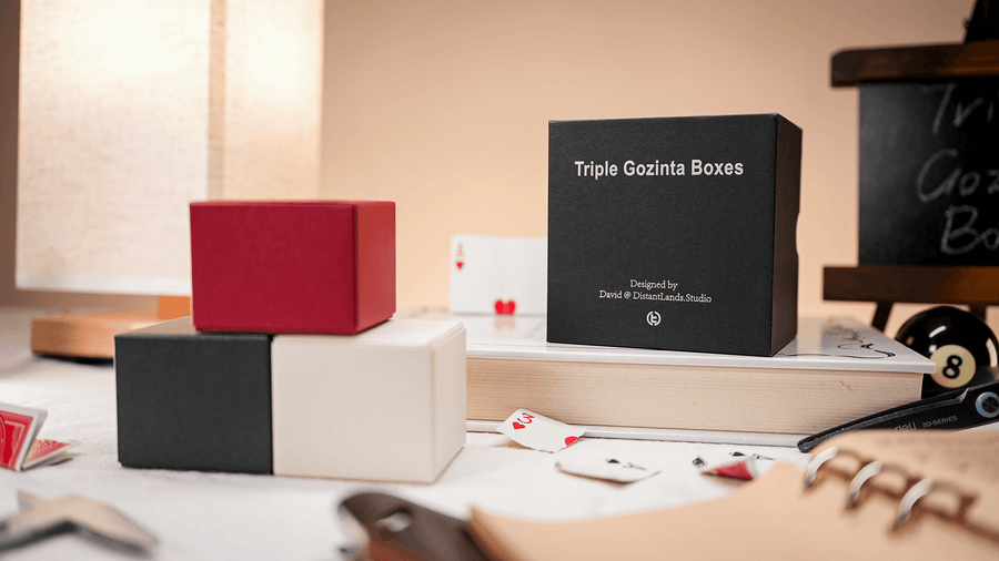 Triple Gozinta Boxes by Ivo David Oliveira & TCC Magic