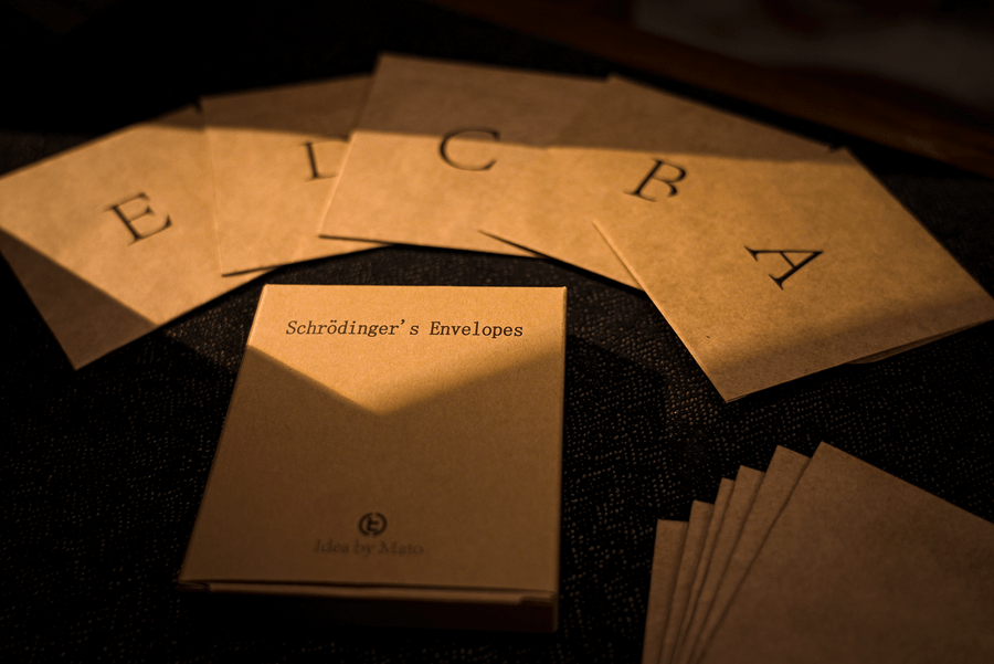 Schrödinger's Envelopes by Mato & TCC Magic