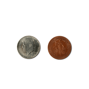 Perfect Hopping Half by Artisan Coin