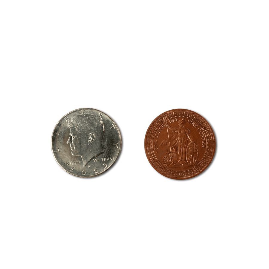 Perfect Hopping Half by Artisan Coin