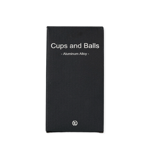 Aluminum Alloy Cups and Balls Set by TCC Magic