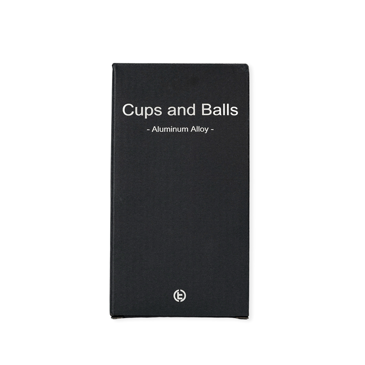 Aluminum Alloy Cups and Balls Set by TCC Magic