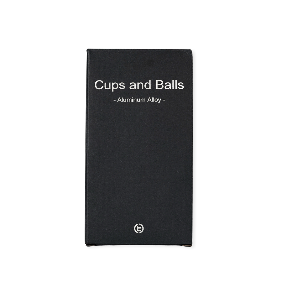Aluminum Alloy Cups and Balls Set by TCC Magic