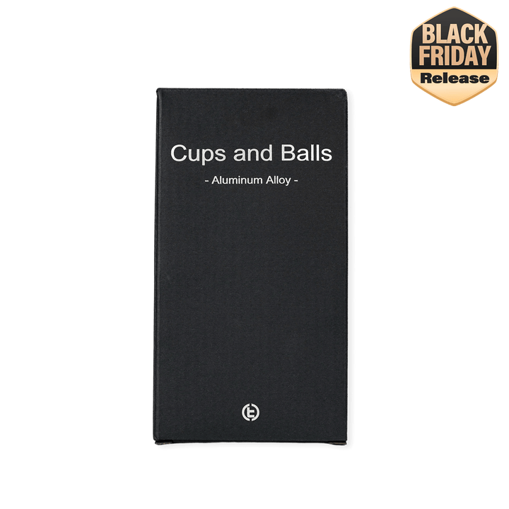 Aluminum Alloy Cups and Balls Set by TCC Magic
