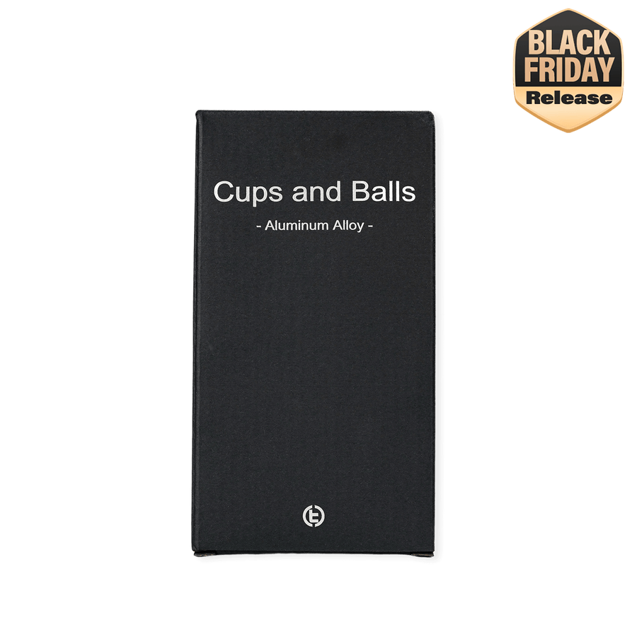 Aluminum Alloy Cups and Balls Set by TCC Magic