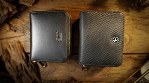 Top Leather Accordion Bag by TCC Presents