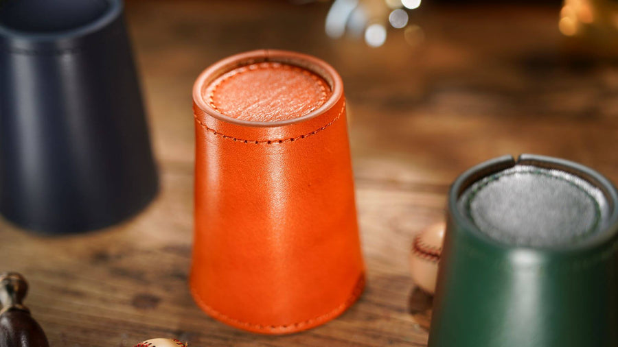 LEATHER CHOP CUP BY TCC