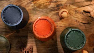LEATHER CHOP CUP BY TCC