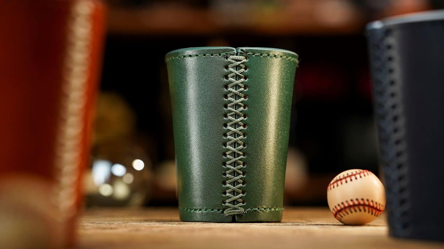 LEATHER CHOP CUP BY TCC