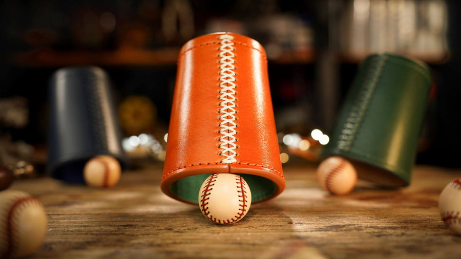 LEATHER CHOP CUP BY TCC