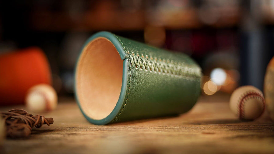 LEATHER CHOP CUP BY TCC