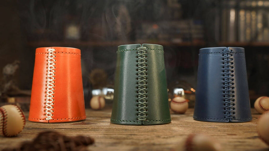 LEATHER CHOP CUP BY TCC