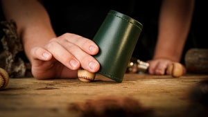 LEATHER CHOP CUP BY TCC