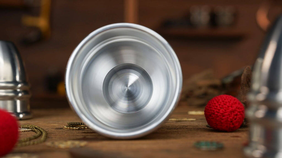 Aluminum Alloy Cups and Balls Set by TCC Magic
