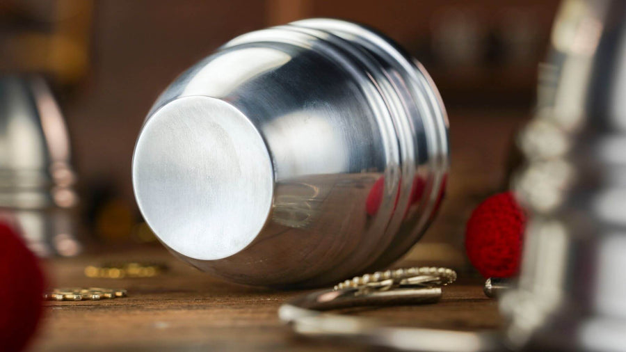Aluminum Alloy Cups and Balls Set by TCC Magic
