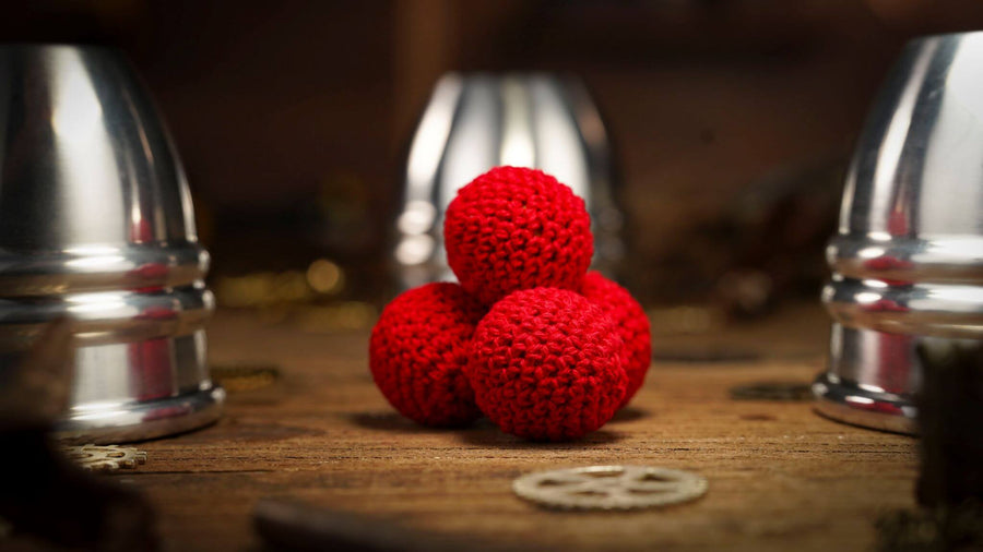 Aluminum Alloy Cups and Balls Set by TCC Magic