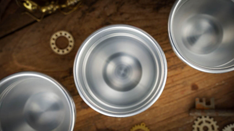Aluminum Alloy Cups and Balls Set by TCC Magic