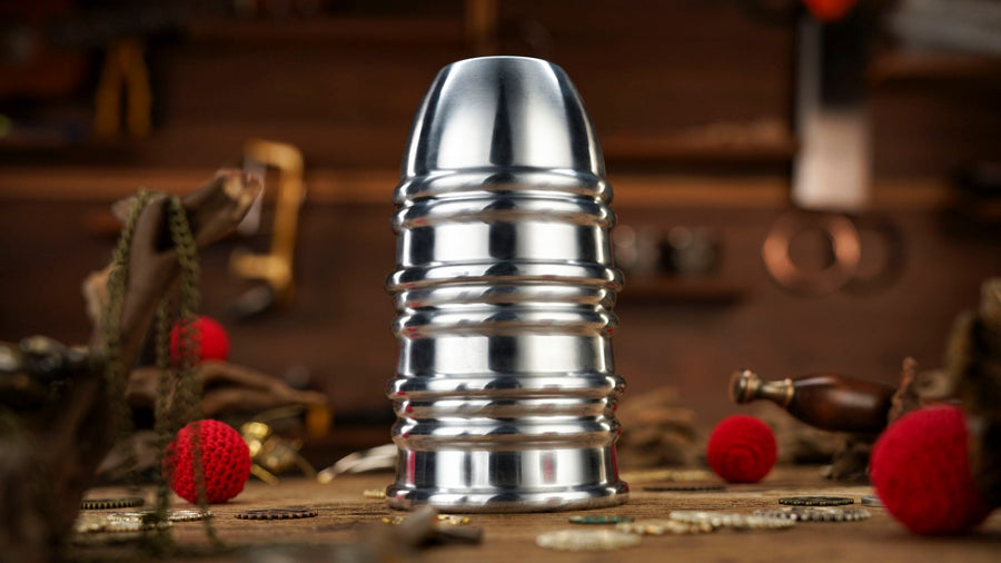 Aluminum Alloy Cups and Balls Set by TCC Magic