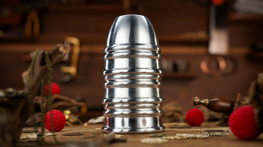 Aluminum Alloy Cups and Balls Set by TCC Magic