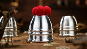 Aluminum Alloy Cups and Balls Set by TCC Magic