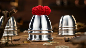 Aluminum Alloy Cups and Balls Set by TCC Magic