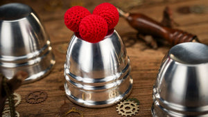 Aluminum Alloy Cups and Balls Set by TCC Magic