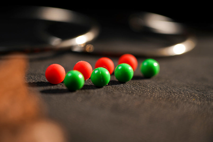 Rubber Balls (Red/Green) by TCC Presents