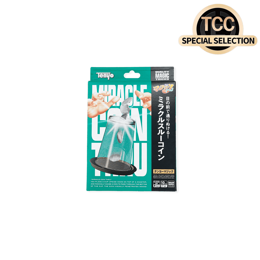 Miracle Coin Thru by Tenyo Magic