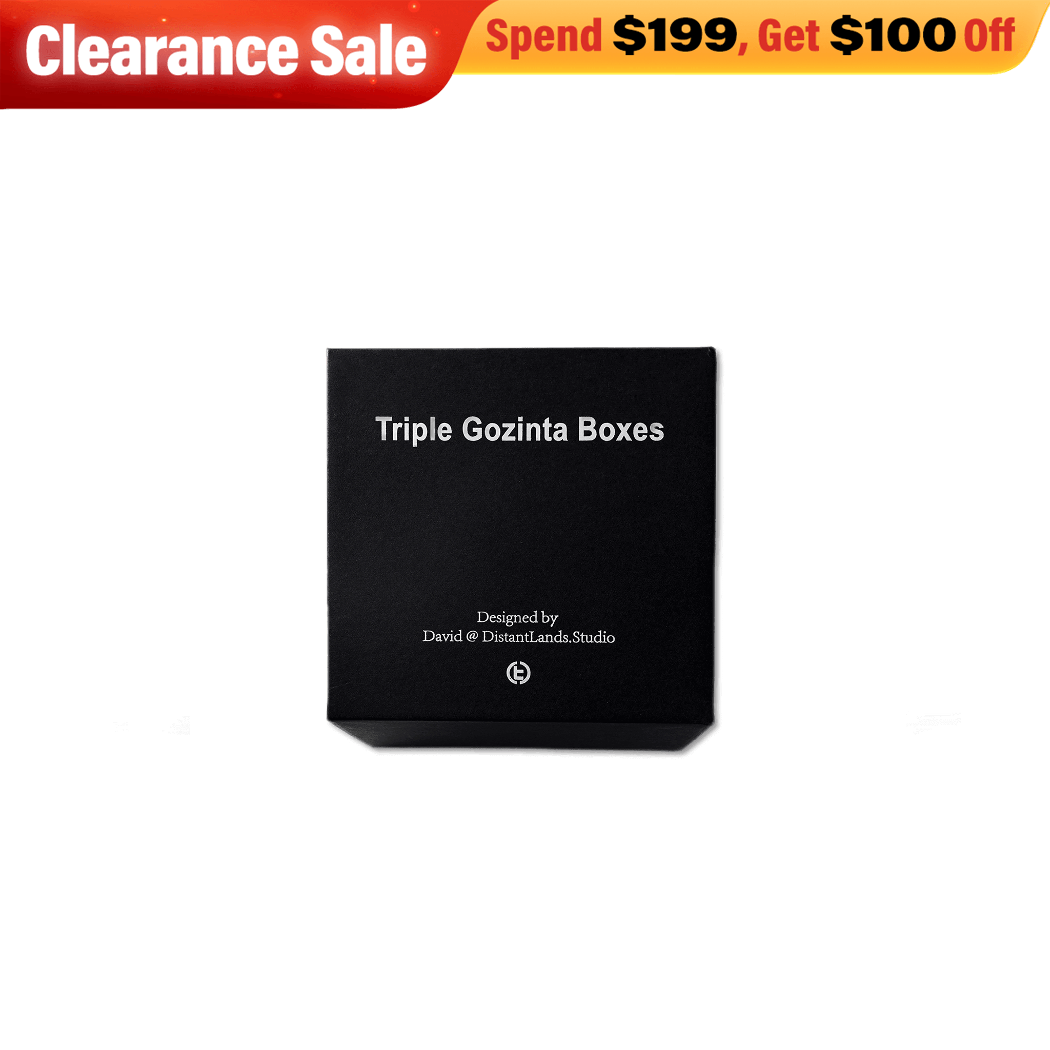 Last Stock Clearance | Triple Gozinta Boxes by Ivo David Oliveira
