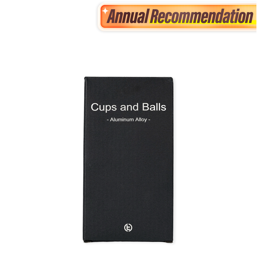 Aluminum Alloy Cups and Balls Set by TCC Magic