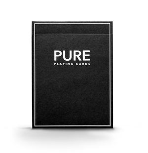 PURE BLACK (MARKED EDITION) PLAYING CARDS BY TCC