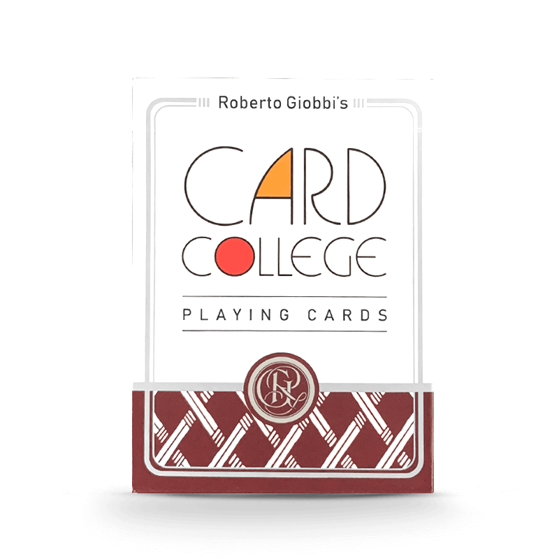 AUTHORIZED BY ROBERTO GIOBBI丨CARD COLLEGE STANDARD PLAYING CARDS BY TCC