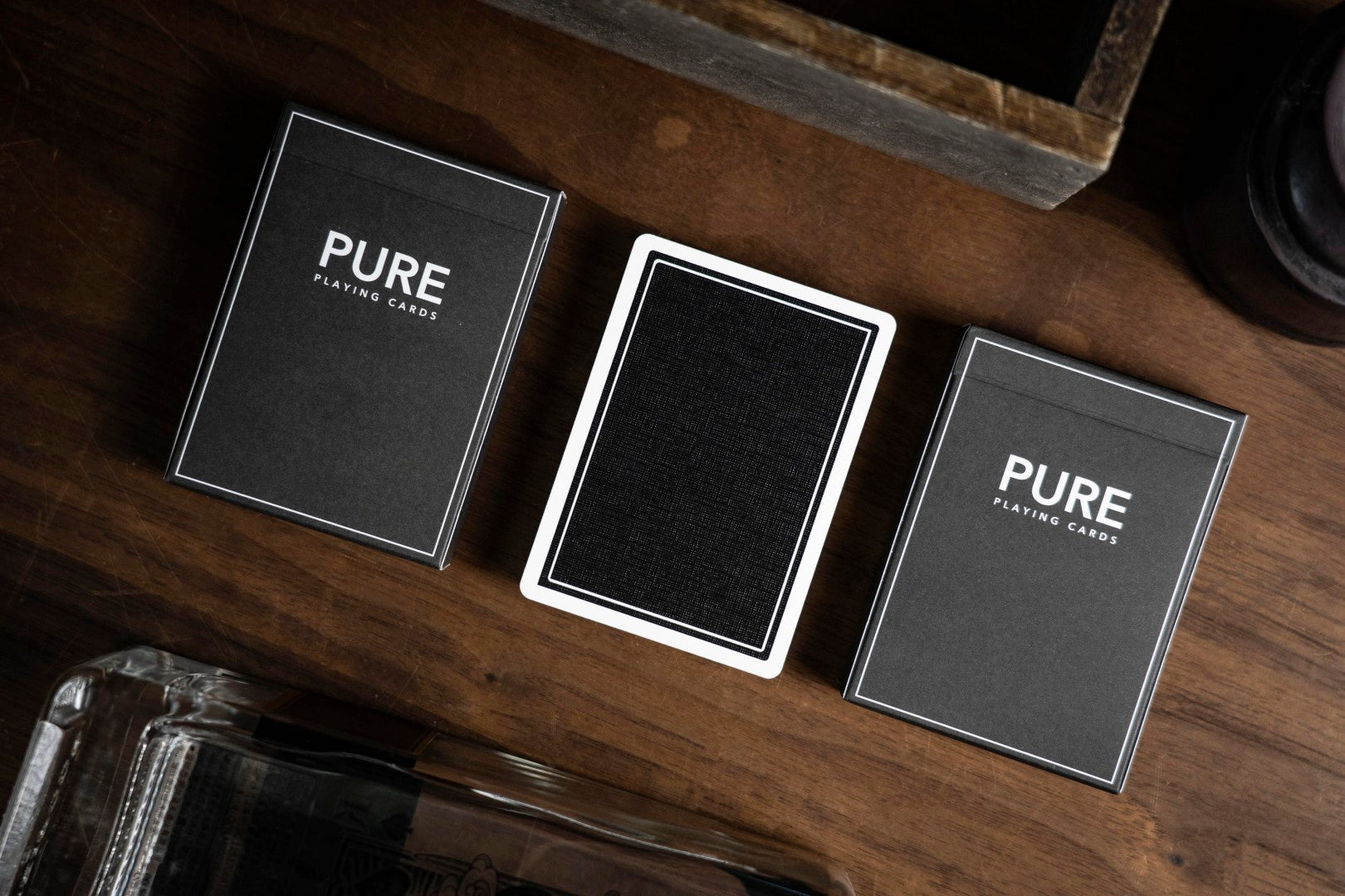 PURE BLACK PLAYING CARDS (Marked Edition) BY TCC TCC Magic PURE BLACK PLAYING CARDS (Marked Edition) BY TCC TCC Magic